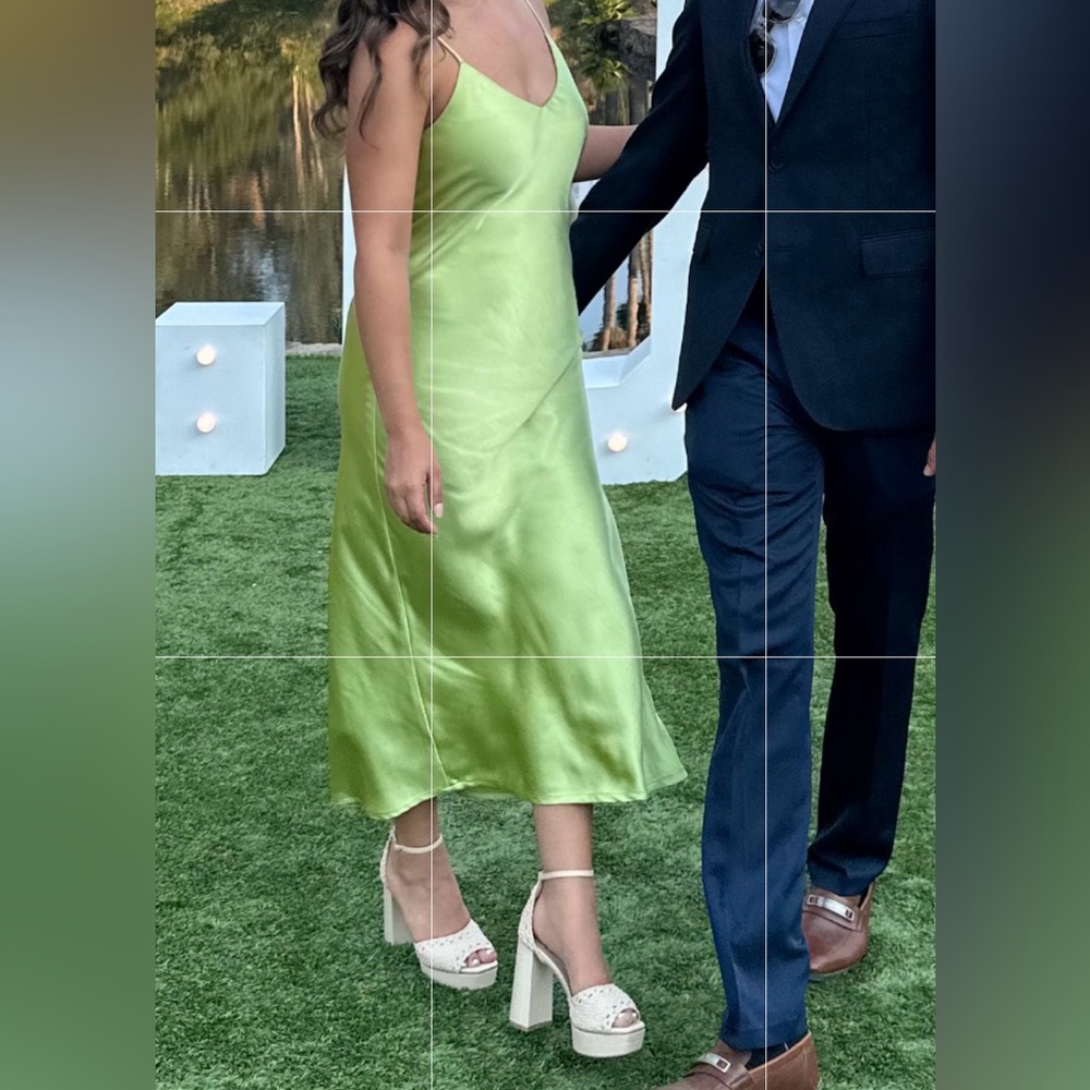 Lucy Paris Green Wedding Guest Dress